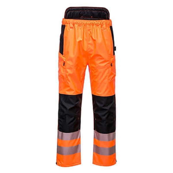 Portwest  PW3 Hoge zichtbaarheid Extreme broek Oranje/zwart