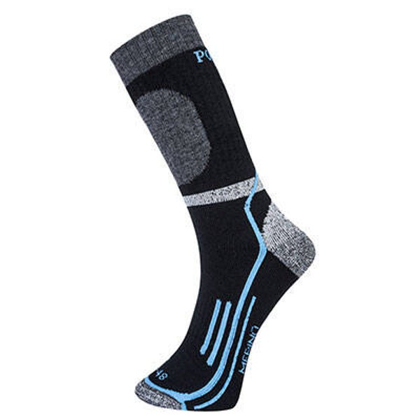 Portwest Winter Merino Sock Zwart