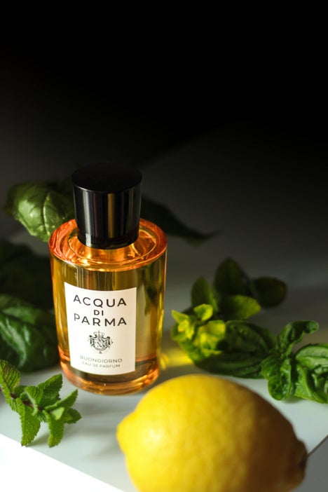 Luxury scent with lemon and mint styling