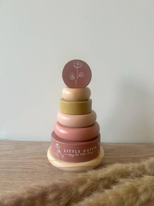Gepersonaliseerde stapeltoren Little Dutch Wild Flowers