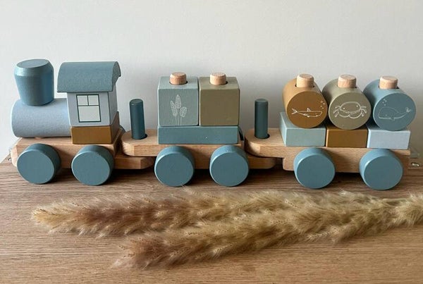 Gepersonaliseerde Little dutch trein Ocean