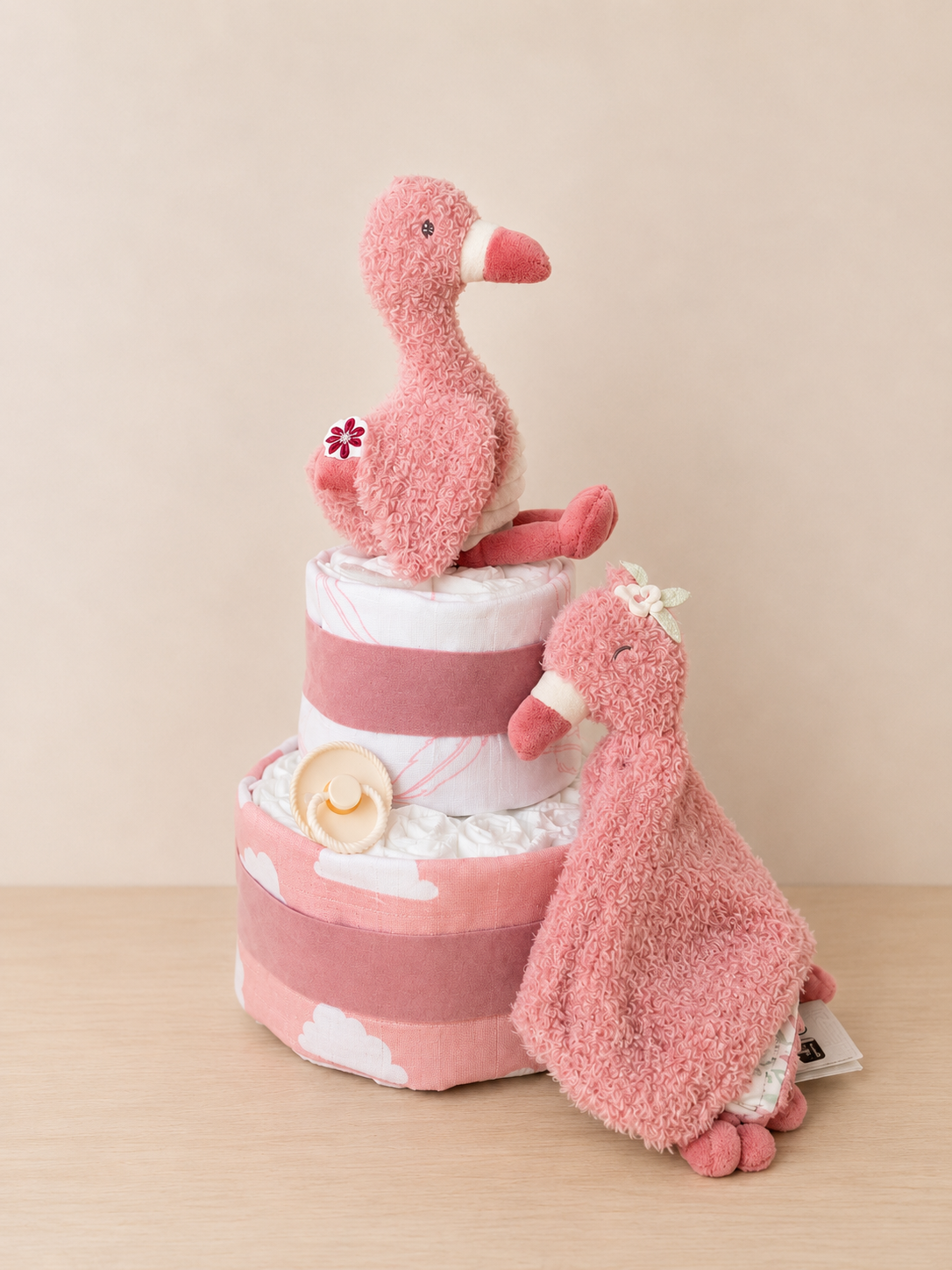 Luiertaart Little Dutch Flamingo
