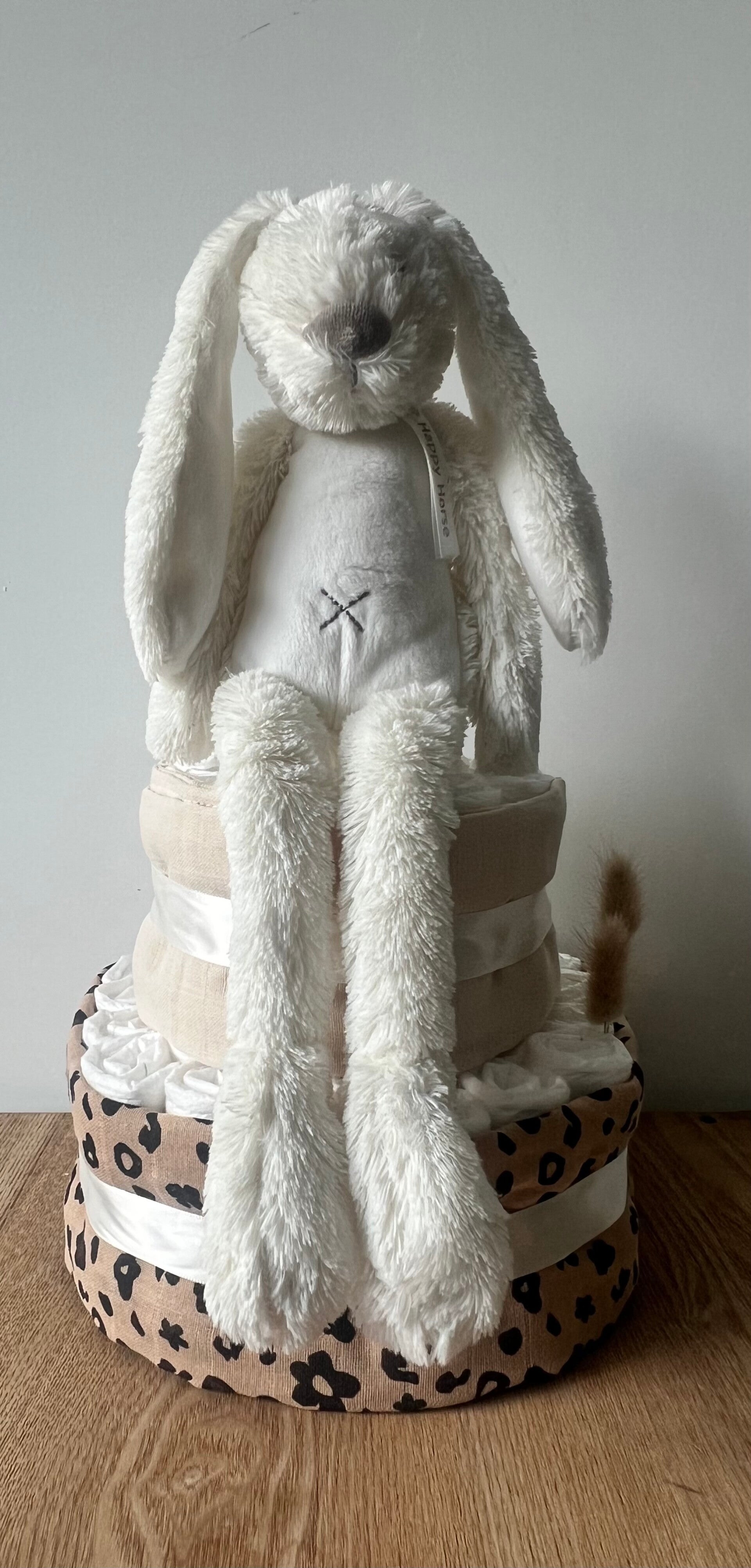 Luiertaart Happy Horse panterprint