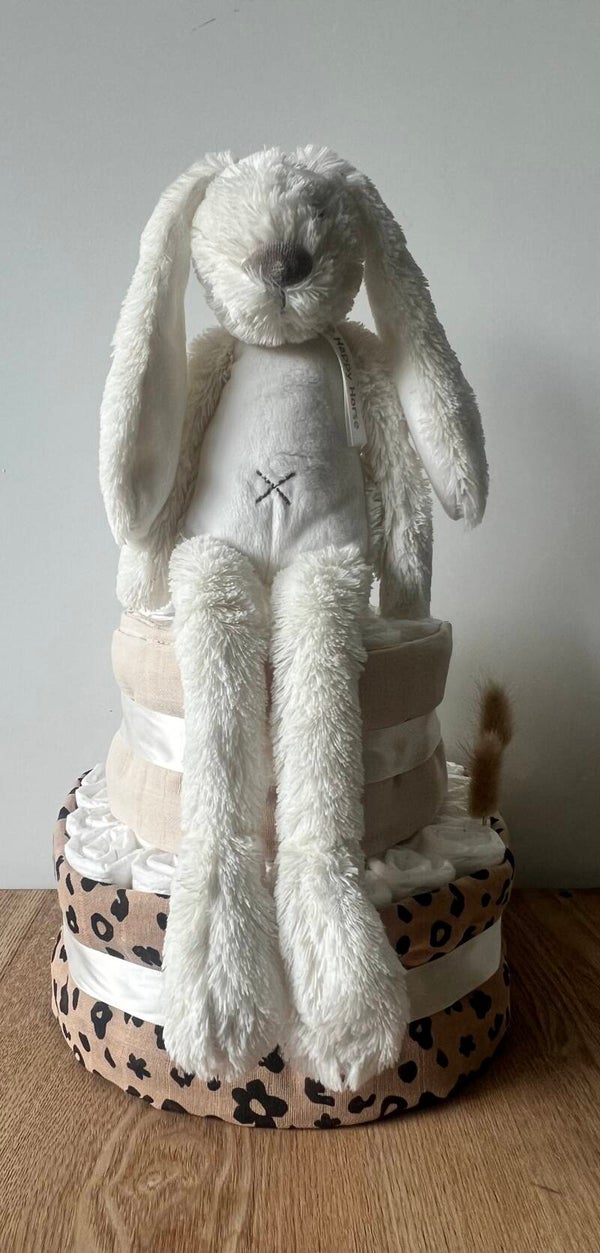 Luiertaart Happy Horse panterprint