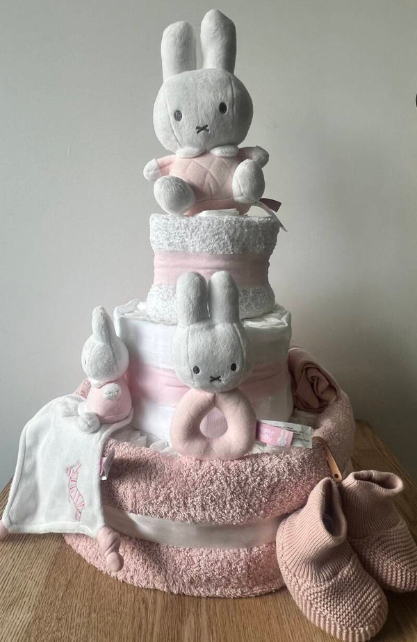 Luiertaart Nijntje licht roze