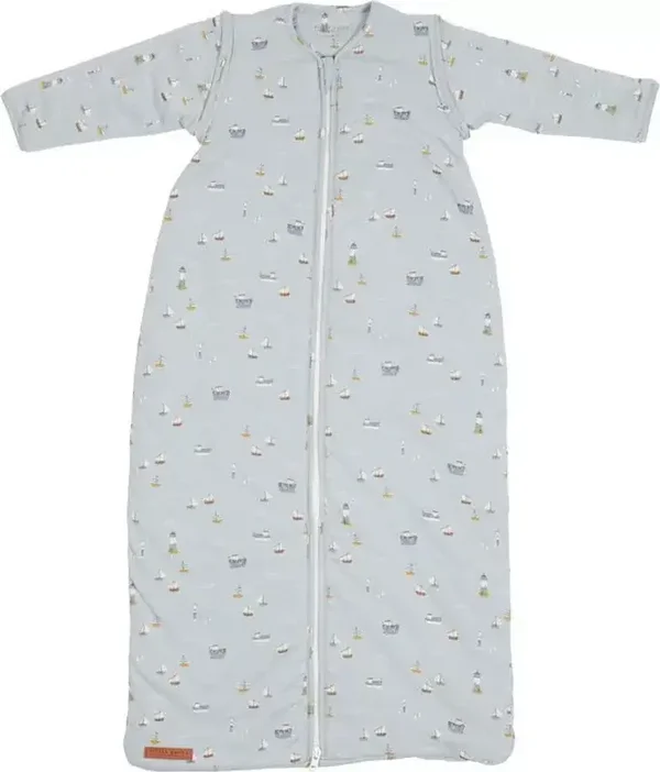 Little Dutch Sailors Bay Blue Jongens Babyslaapzak winter 70 cm