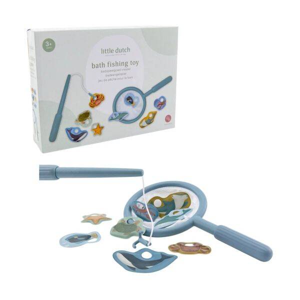 Little Dutch Badspeelgoed Visspel - Blue