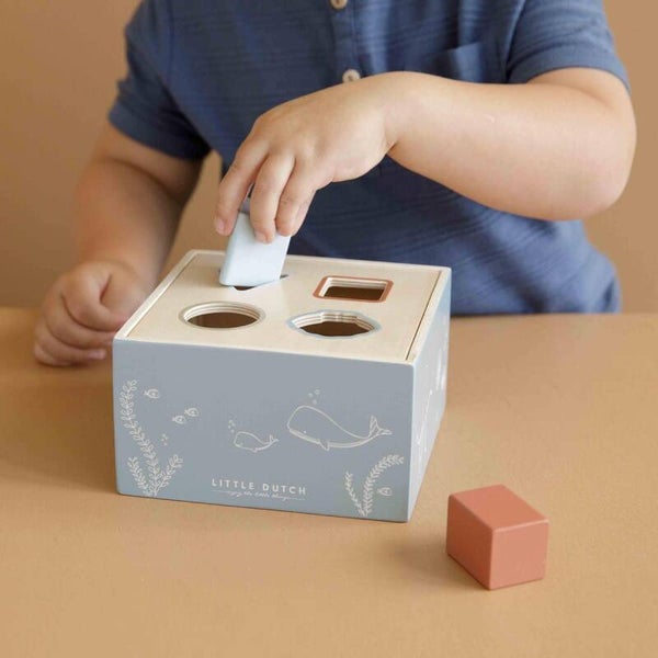 Little Dutch Vormenstoof oceaan blauw