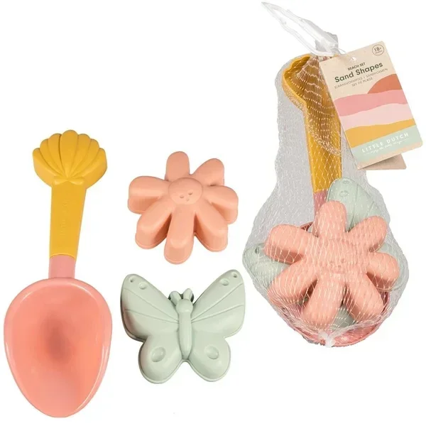 Little Dutch - Strandset 3 delig - Roze