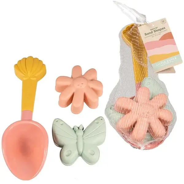 Little Dutch - Strandset 3 delig - Roze