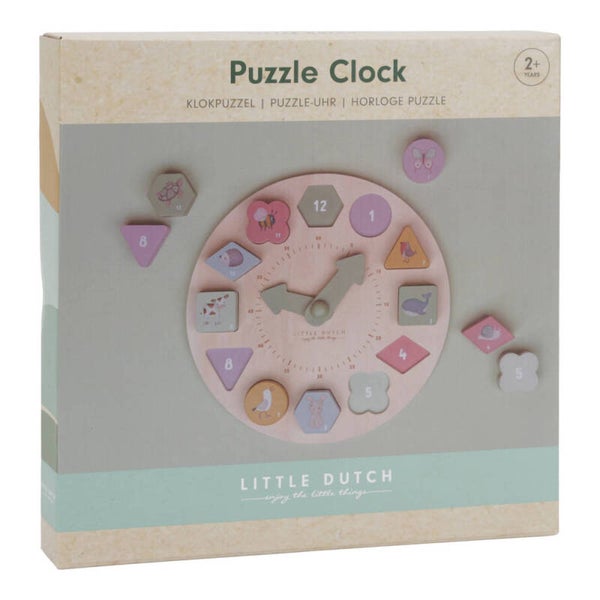 Little Dutch Klokpuzzel Little Farm