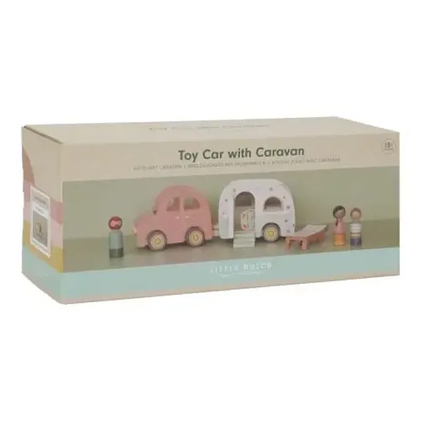 Little Dutch auto met caravan