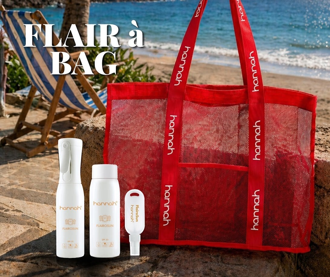 hannah Flairosun SPF 30 Zomerset met Flair à Bag