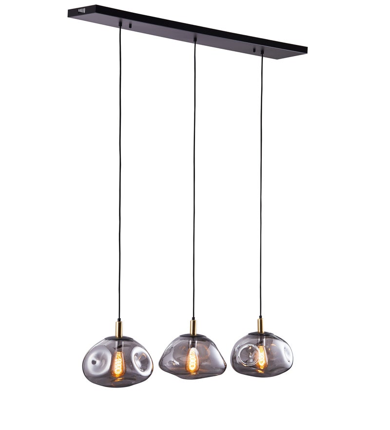 Luxe Lifestyle lamp met glasbollen als ijsblokken - Stenen 4+1 is ook geschikt als vide lamp