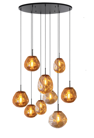 DINO EGGS AMBER 9 lichts VIDE