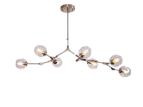 H-ATOM 6 lichts 'RVS-geborsteld'