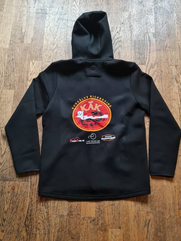 Hoodie Med Dragkedja