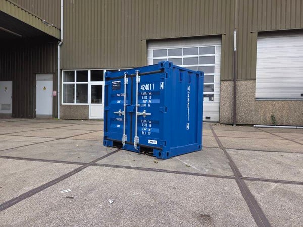 4FT MINICONTAINER - BLAUW (RAL 5010)