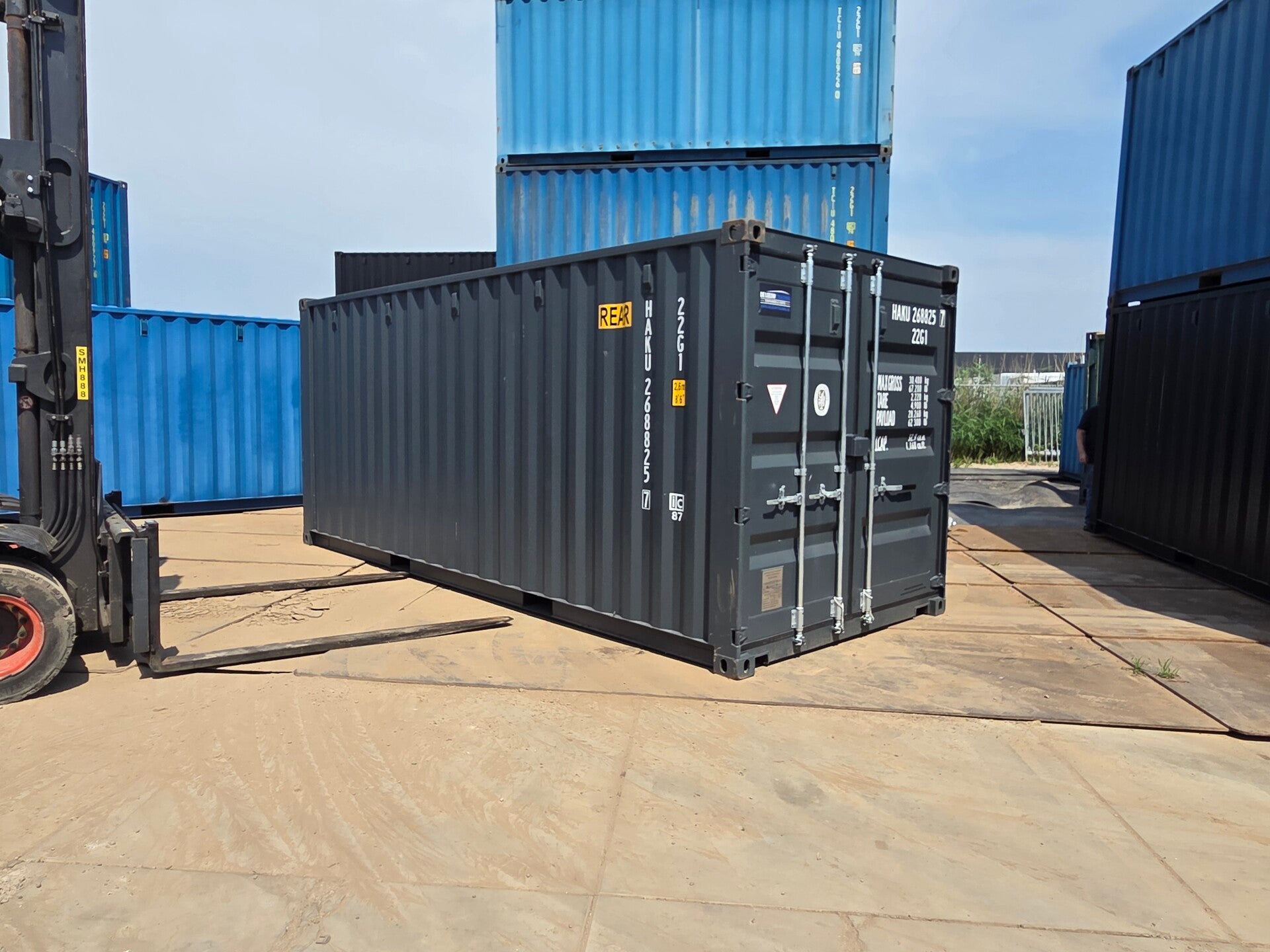 GEBRUIKTE 20FT DUBBELDEURSCONTAINER -  (DLT20-P10)