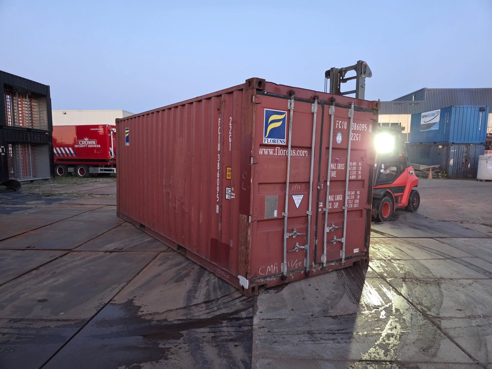 GEBRUIKTE 20FT CONTAINER -  (DLT20-P3)