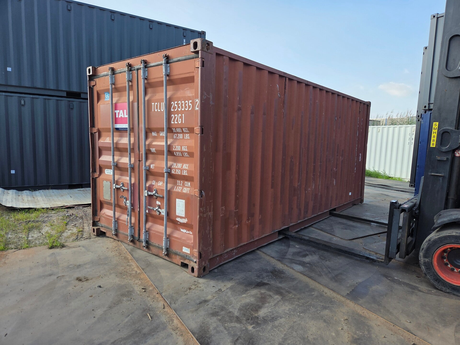 GEBRUIKTE 20FT CONTAINER -  (DLT20-P11)