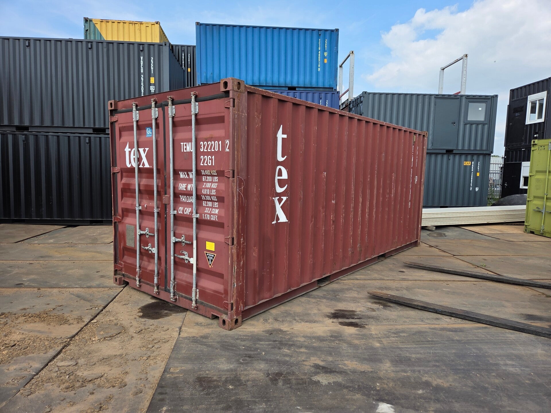 GEBRUIKTE 20FT CONTAINER -  (DLT20-P7)