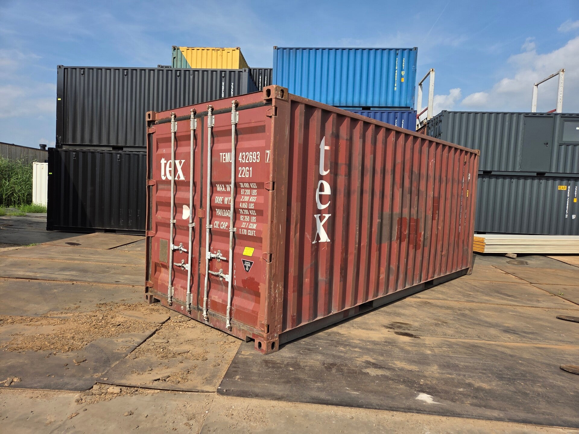 GEBRUIKTE 20FT CONTAINER (DLT20-P9)