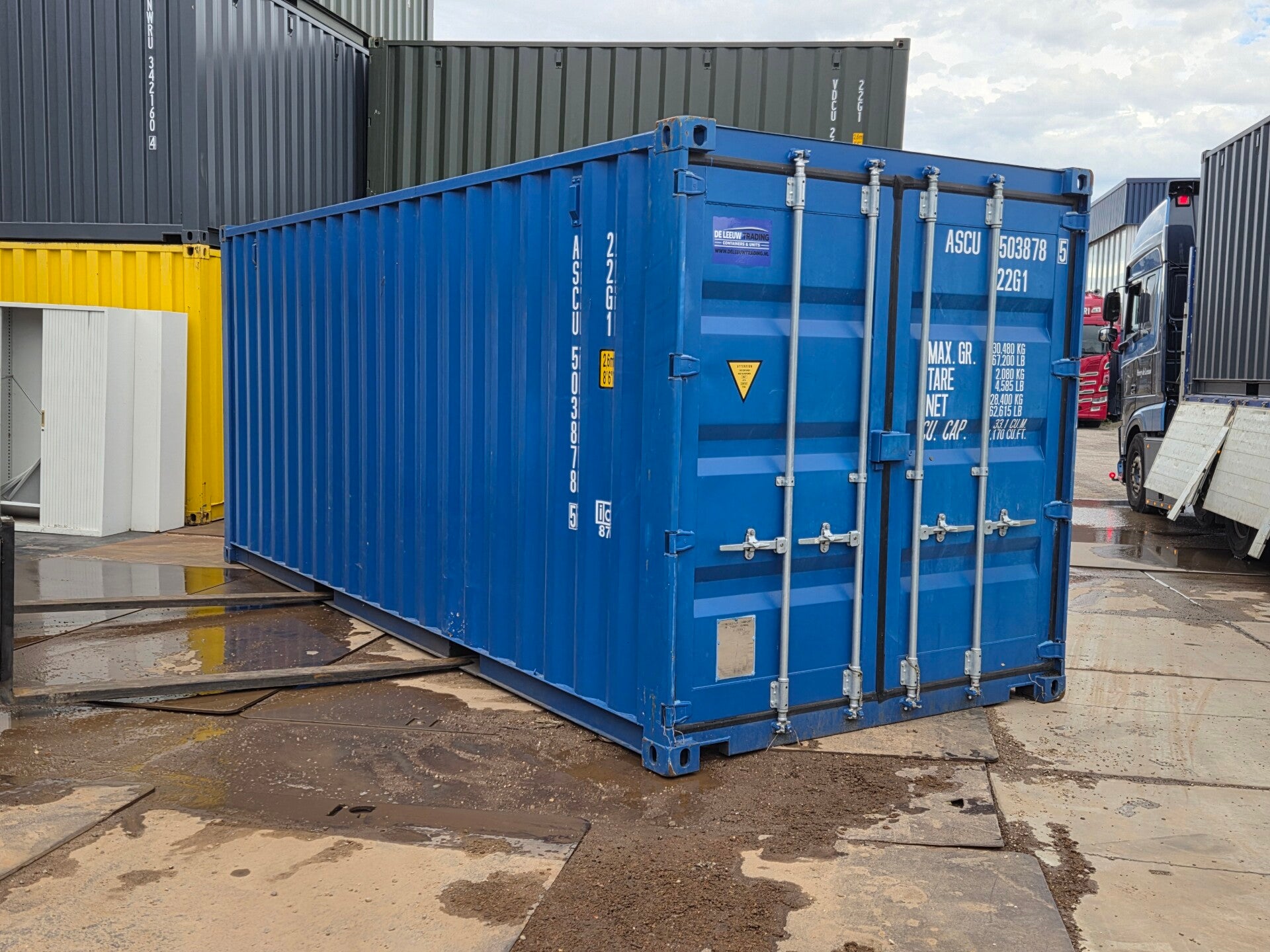 GEBRUIKTE 20FT CONTAINER -  (DLT20-P5) VERKOCHT!