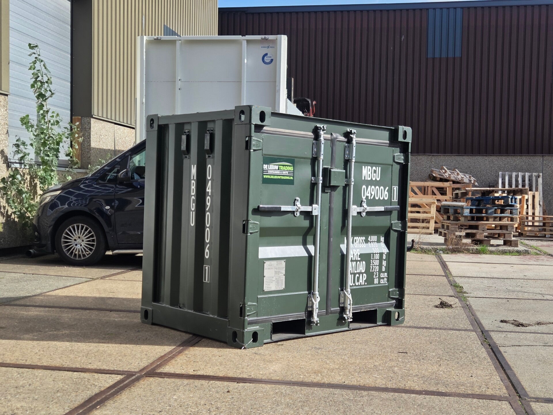 4FT MINIBOX - GROEN (RAL 6007)