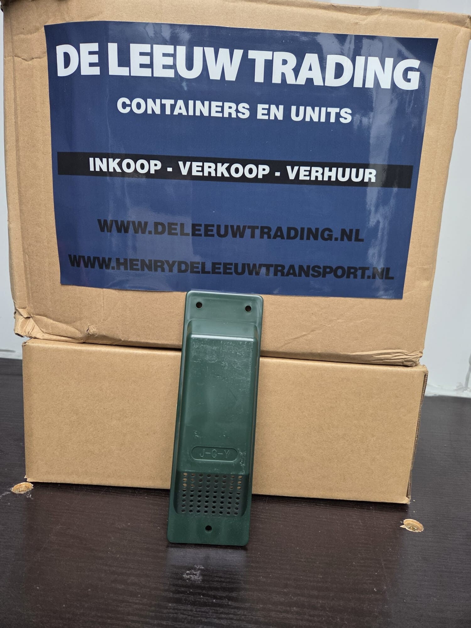 Ventilatieroosters voor zeecontainers - groen ral 6005