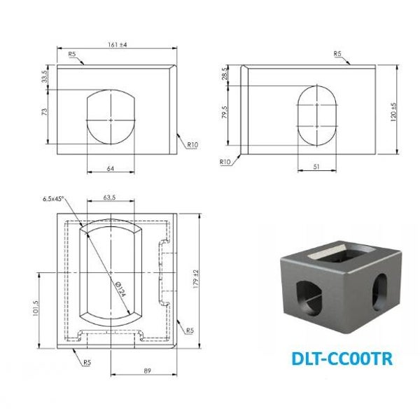 Cornercasting – Rechterbovenhoek Zeecontainer
