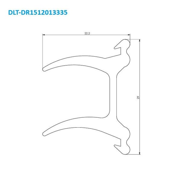 Containerdeurrubber DLT-DR1512013335