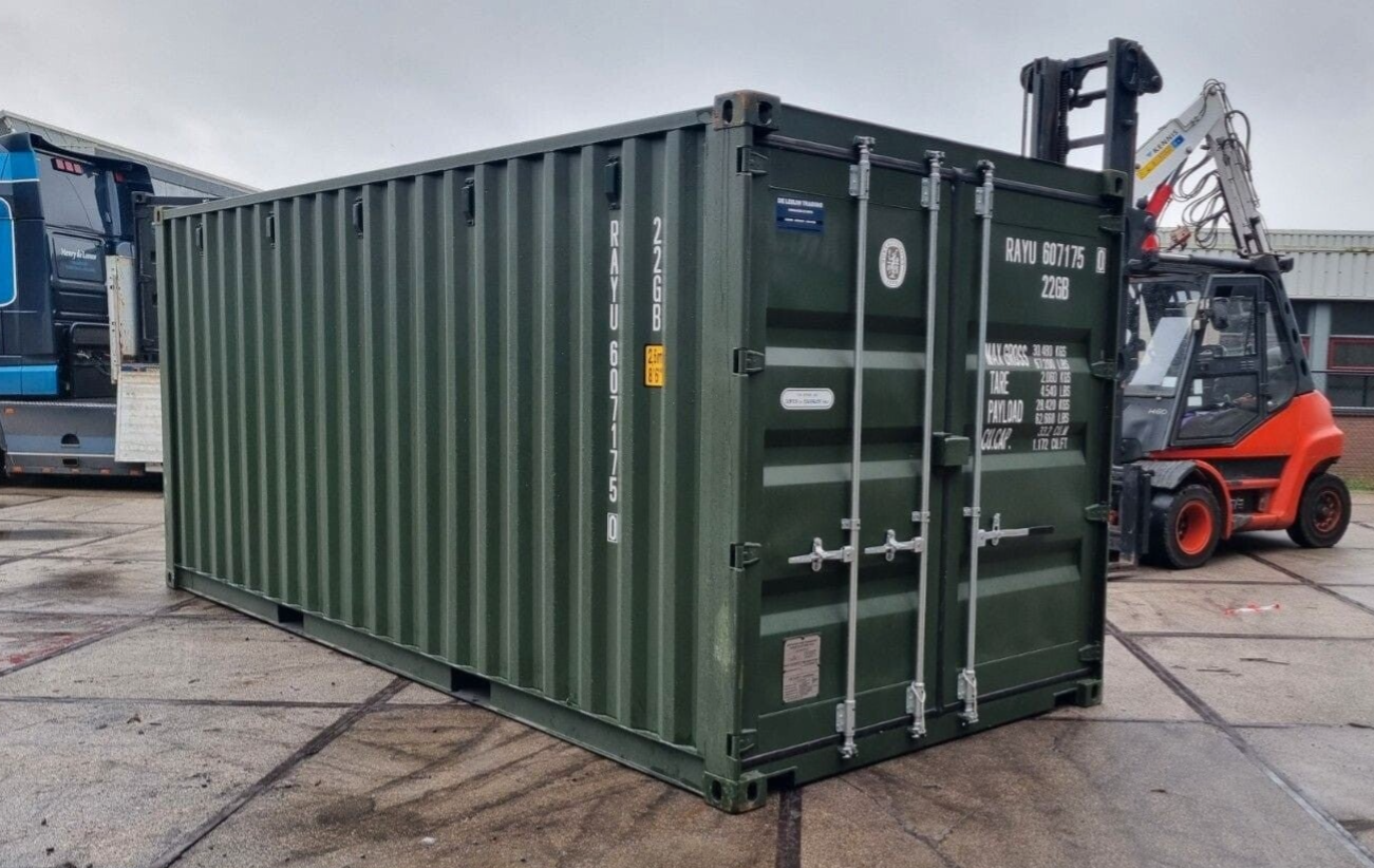 20FT CONTAINER - GROEN RAL 6007