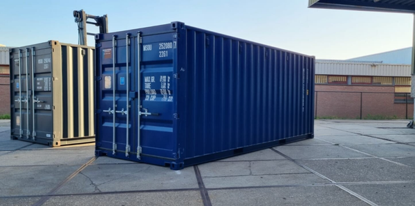 20FT CONTAINER - BLAUW RAL 5013