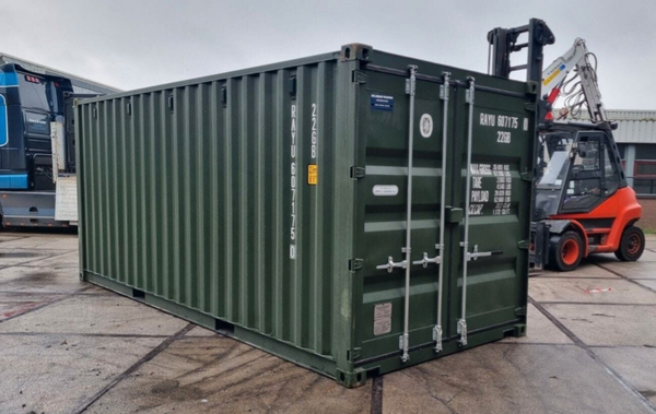 20FT CONTAINER - GROEN RAL 6007