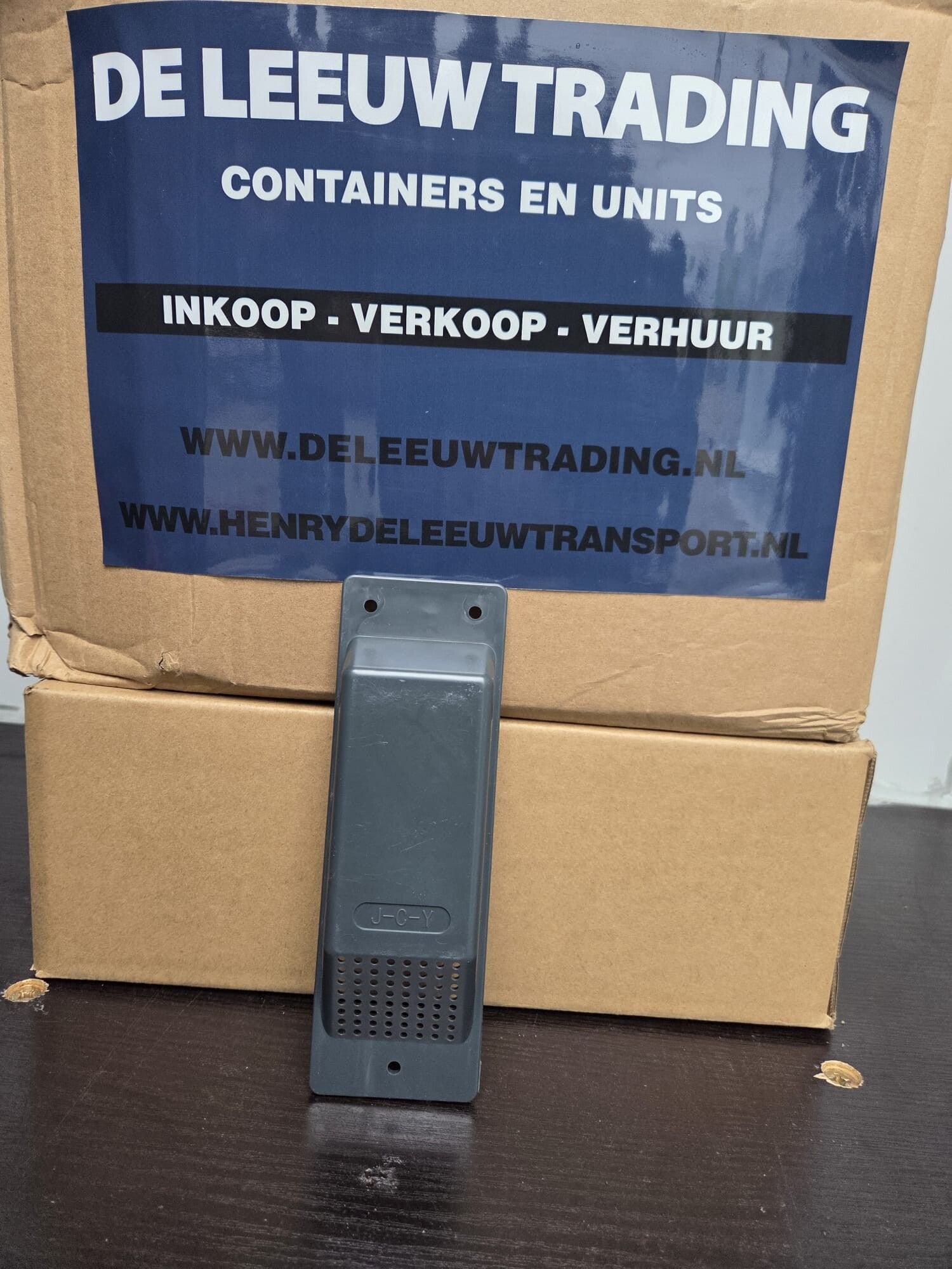 Ventilatieroosters voor zeecontainers - antraciet ral 7016