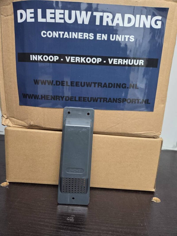 Ventilatieroosters voor zeecontainers - antraciet ral 7016