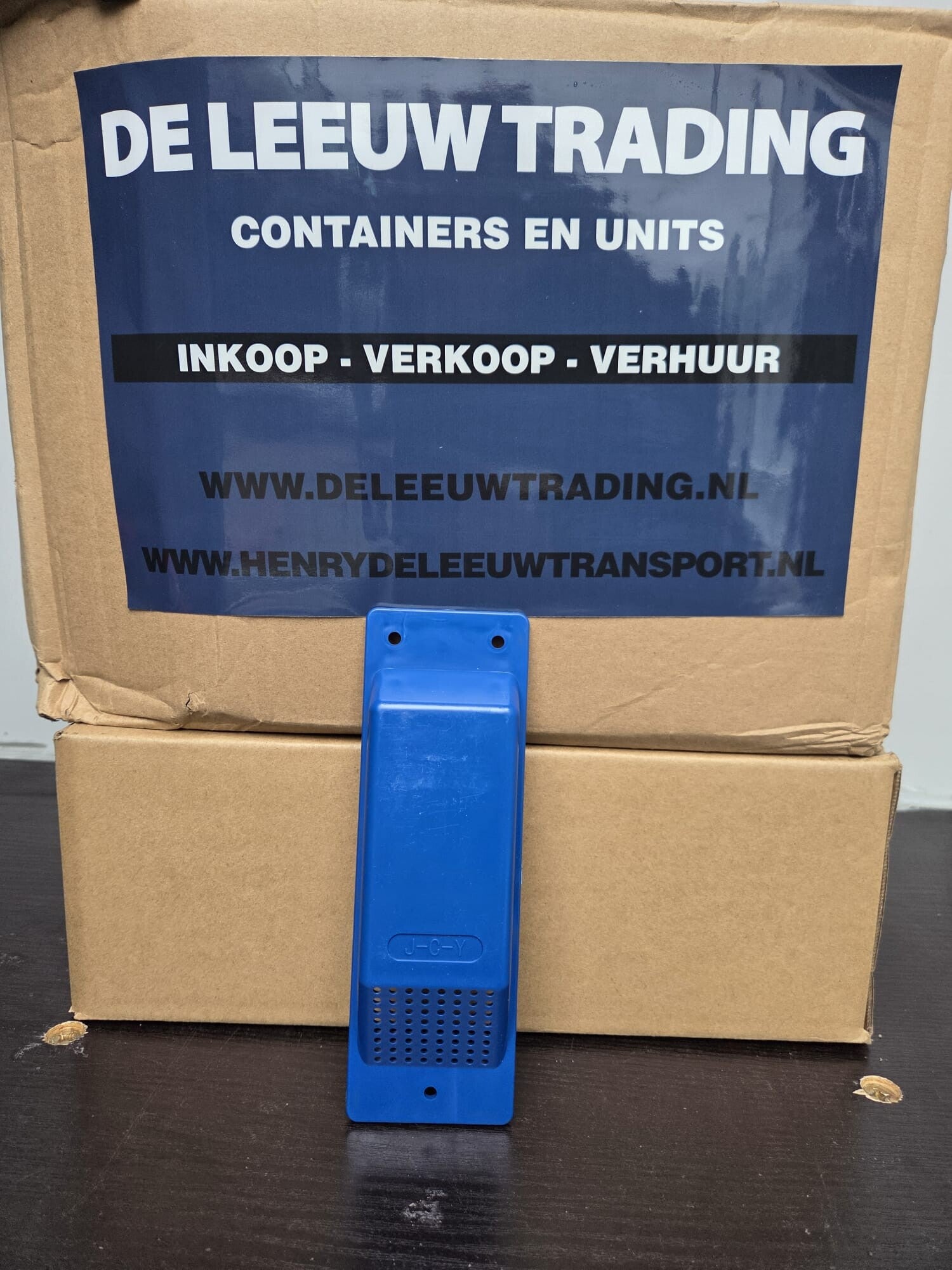 Ventilatieroosters voor zeecontainers - blauw ral 5010