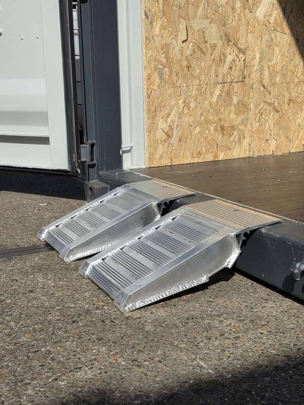 Aluminium inrijplaten voor zeecontainers - 50CM