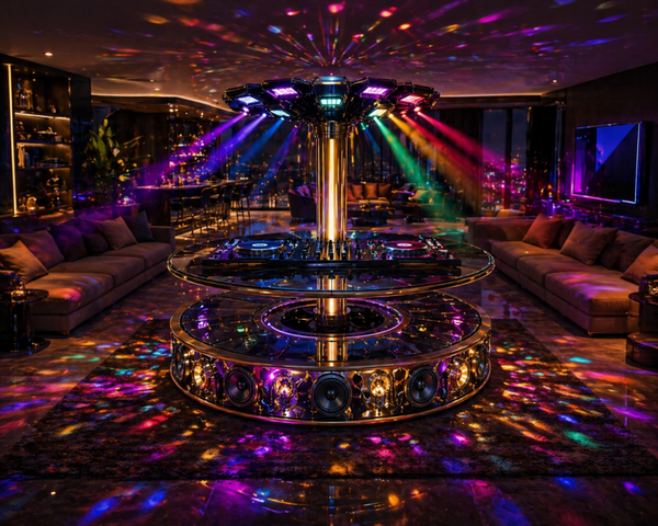 TABLE DESIGNE AMIRA LUXE PULSAR DJ