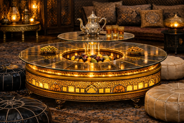 TABLE DESIGNE AMIRA LUXE OASIS SECRET