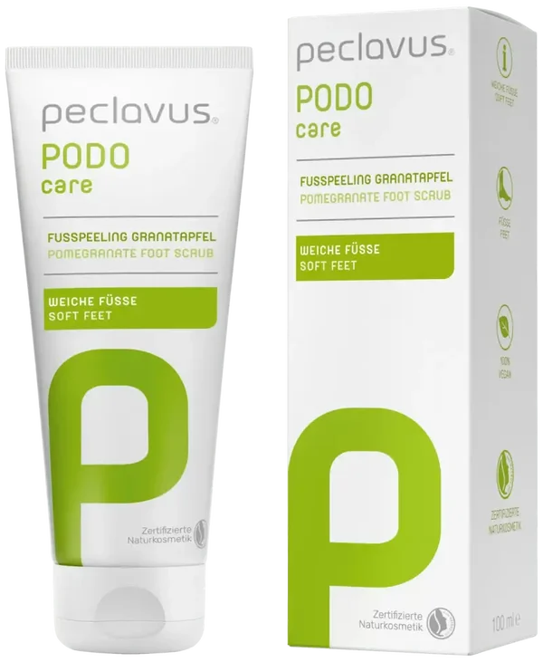 Podo Care Fußpeeling – Granatapfel – 100 ml