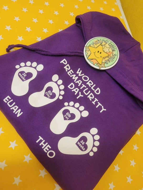 Purple World Prem Day Adult Cosy Sweatshirt/Hoody
