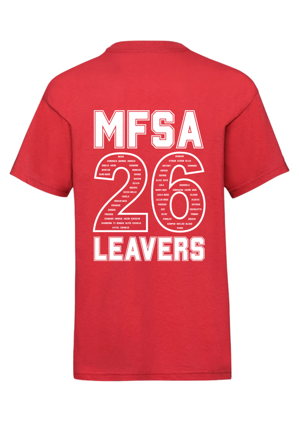 Official Matchborough First School Leavers T-Shirt – Class of 2026