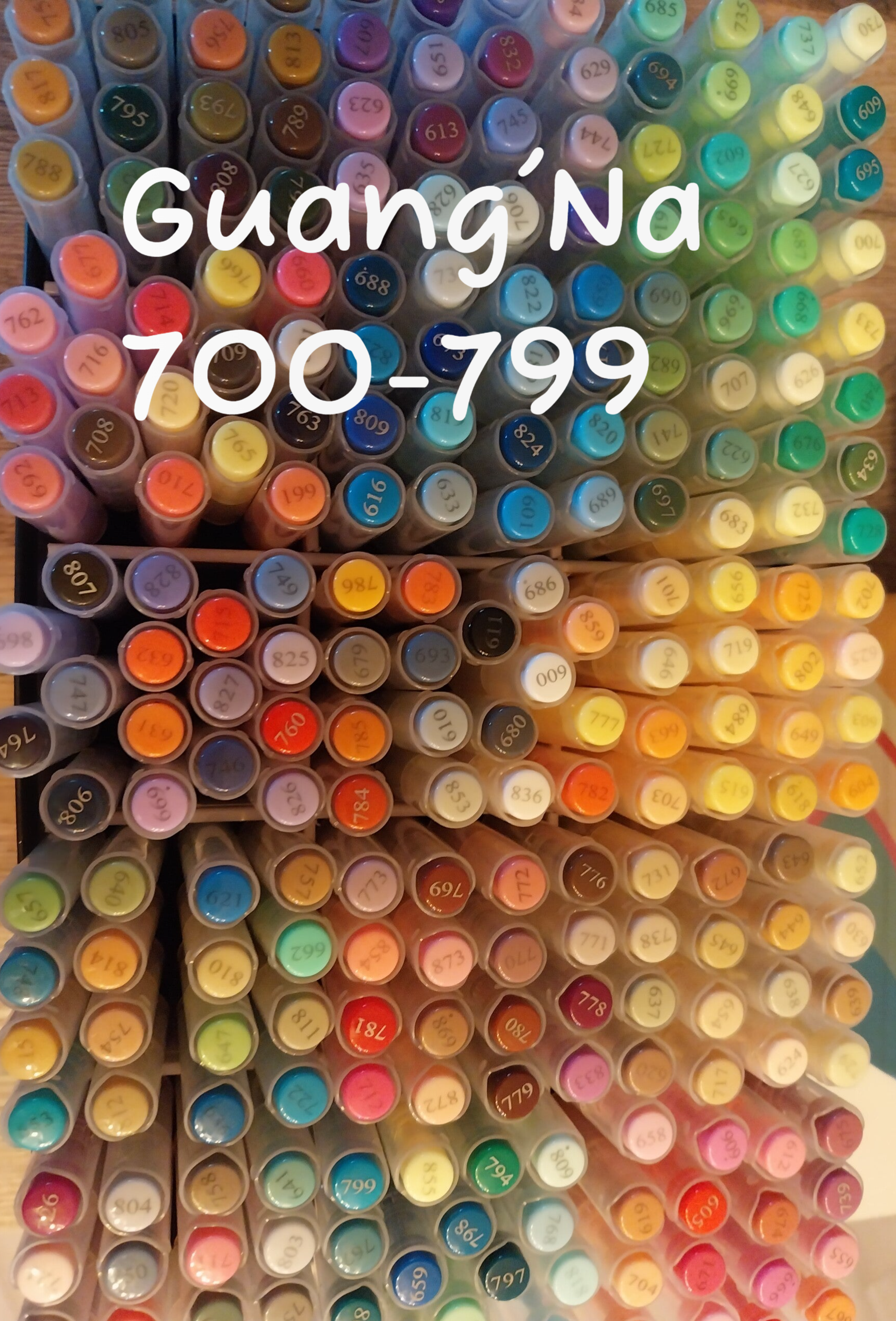 Feutres Guang'Na Brush 700-799