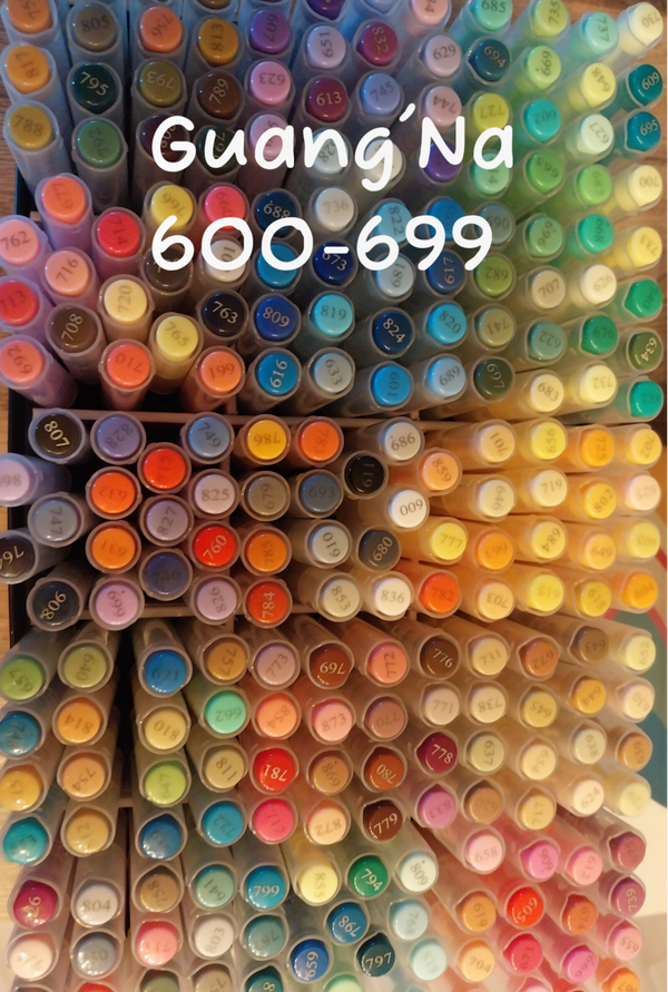 Feutres Guang'Na Brush à l'unité 600-699