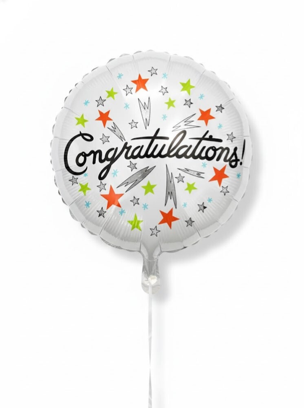 18” Congratulations Mylar balloon