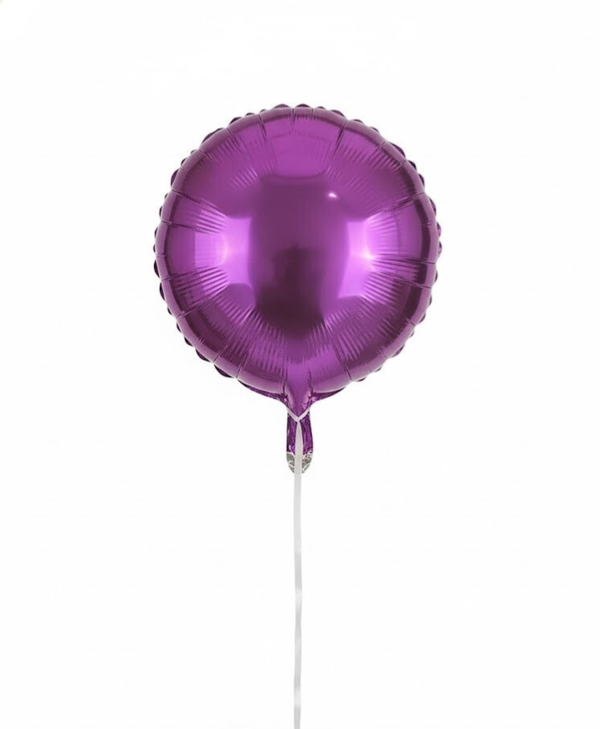 18” Purple Mylar balloon