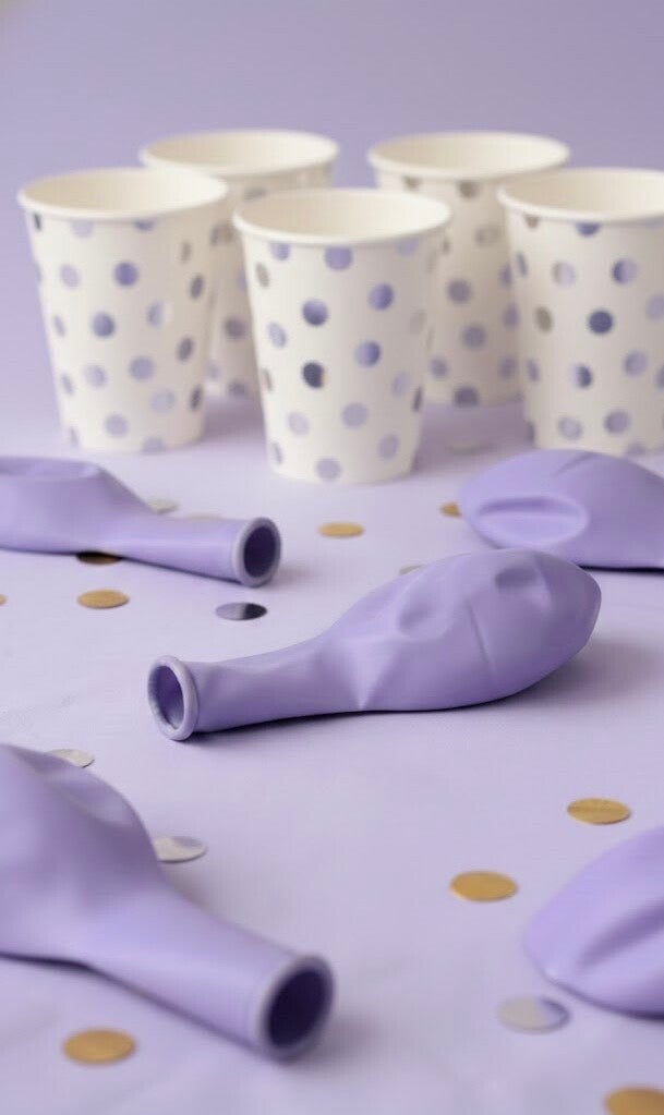 12" Lavender Latex Balloon