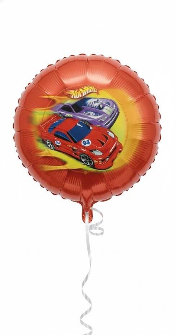 18" Hot Wheel Mylar Balloon